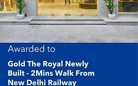 Newly Built Gold The Royal With Rooftop Restaurant - 2Mins Walk From New Delhi Rail Station & 5Mins From Connaught Place